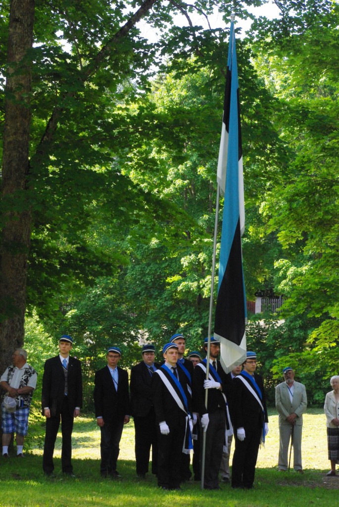 Eesti lipu 129. aastapäeva tähistamine Foto: Monika Otrokova
