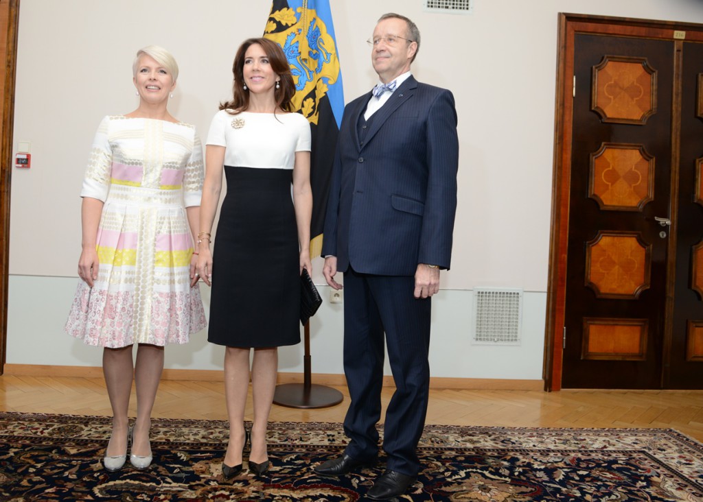 Taani kroonprintsess Mary kohtus president Ilvese ja Evelin Ilvesega