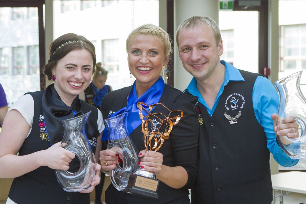 Eesti parim alkoholivabade kokteilide valmistaja on Eesti meister 2014 Krista Meri Olympic Casino´st