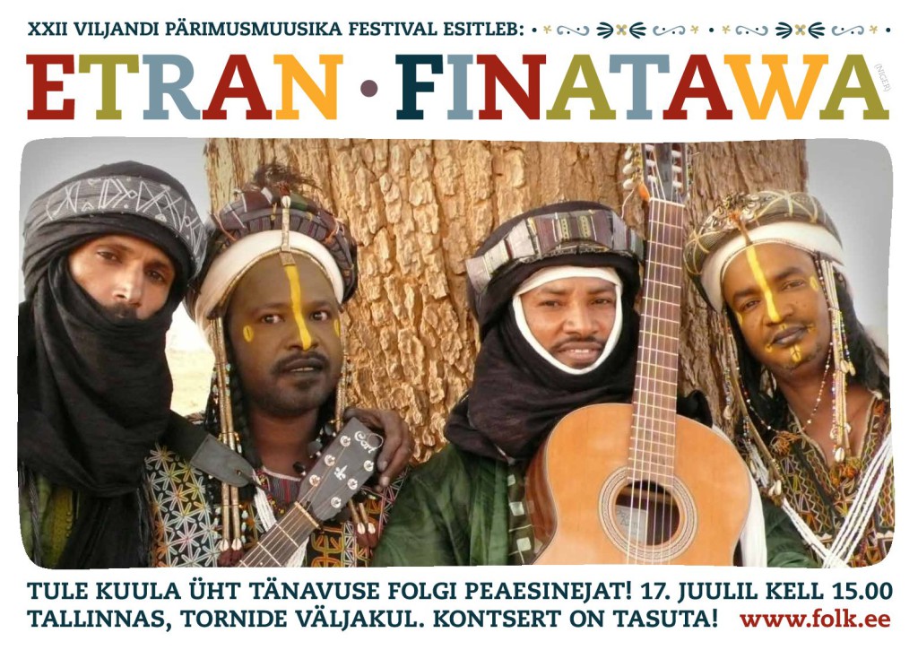 XXII Viljandi pärimusmuusika festivali üks peaesinejaid annab tasuta kontserdi Tallinnas