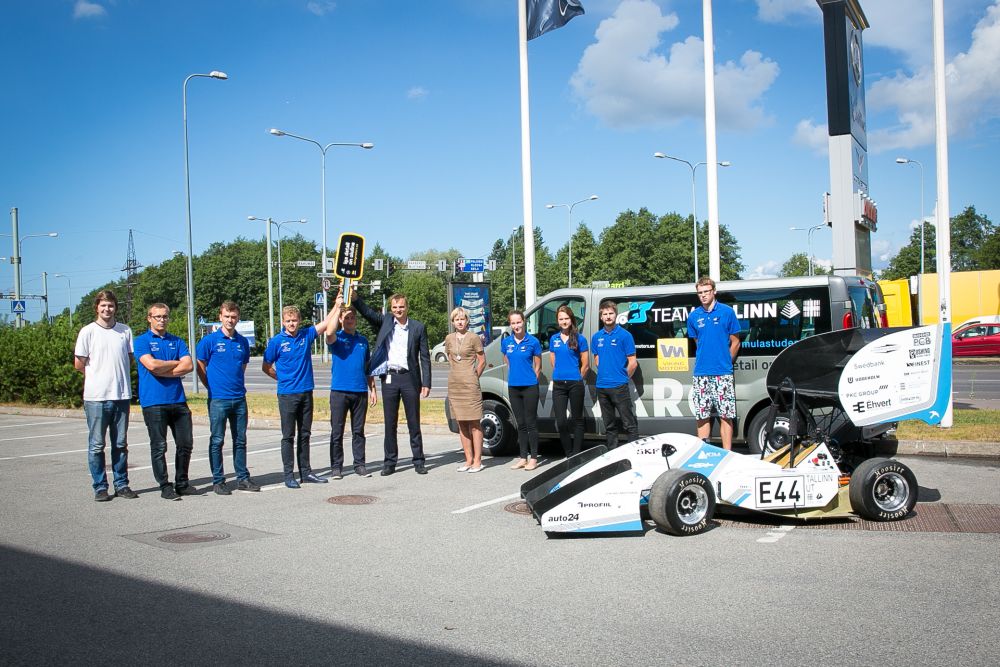 Eesti esimese elektrivormeli tudengimeeskonna autopartneriks sai Viking Motors