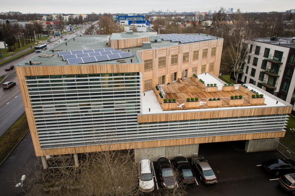 Tallinnas sai valmis Eesti esimene ökobüroohoone
