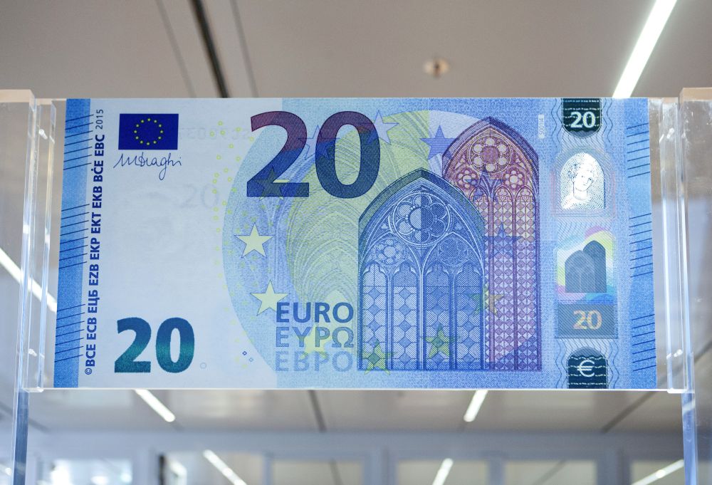 Avalikustati 20-eurose pangatähe kujundus