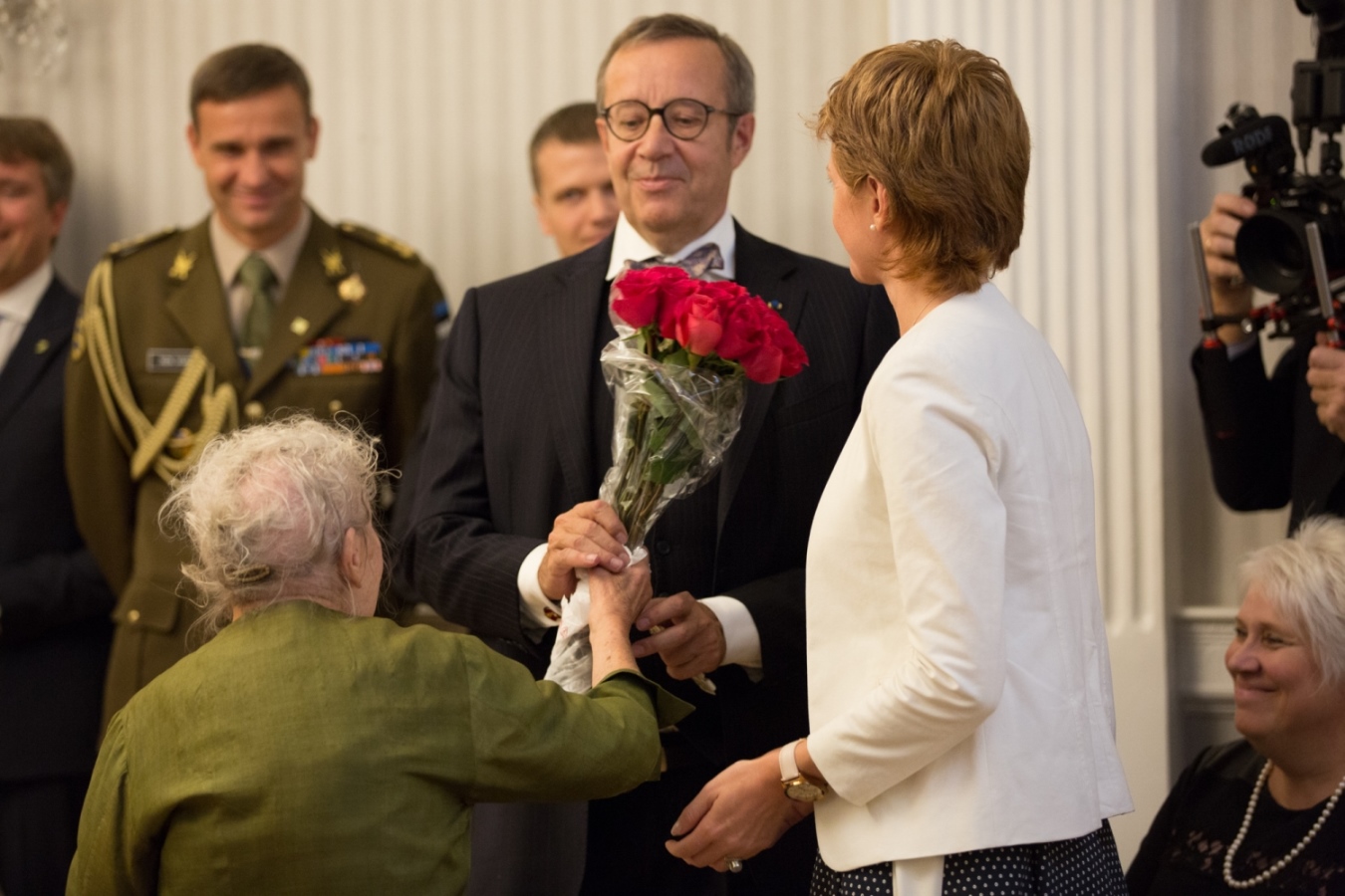 FOTOD! President Ilves kohtus New Yorgi Eesti Majas kohaliku eestlaskonnaga