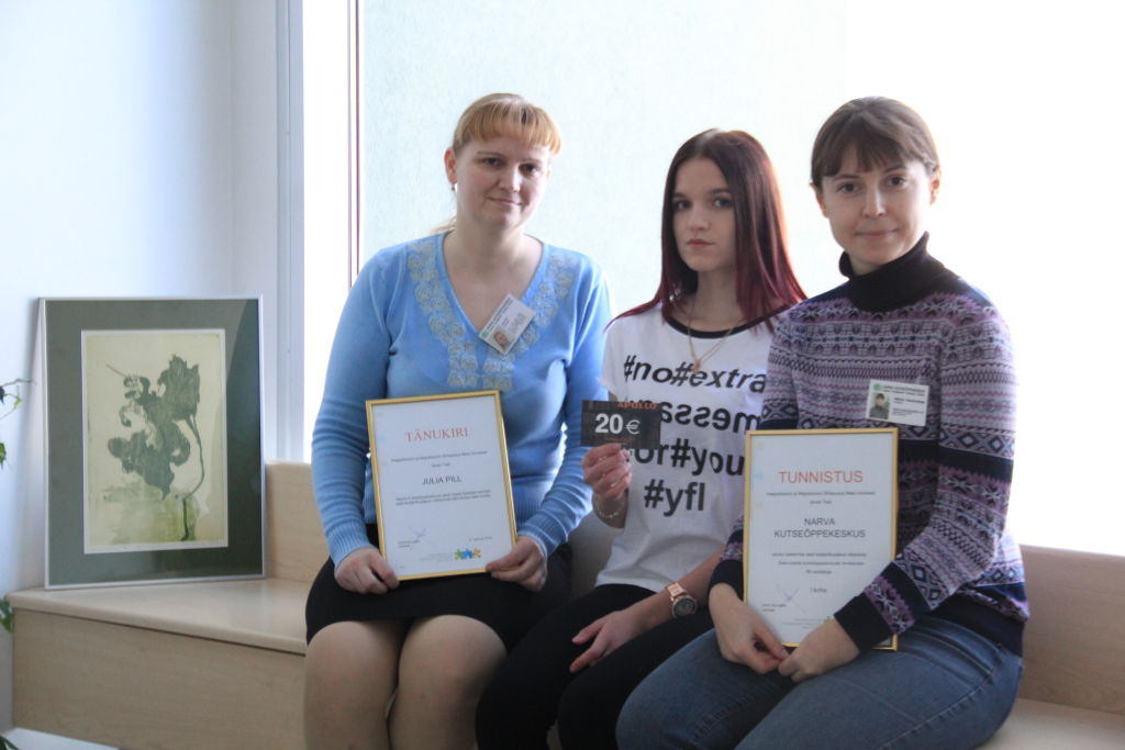 PARIMATE AUTASU! Narva Kutseõppekeskuse õpetajad võtsid vastu parimate autasu