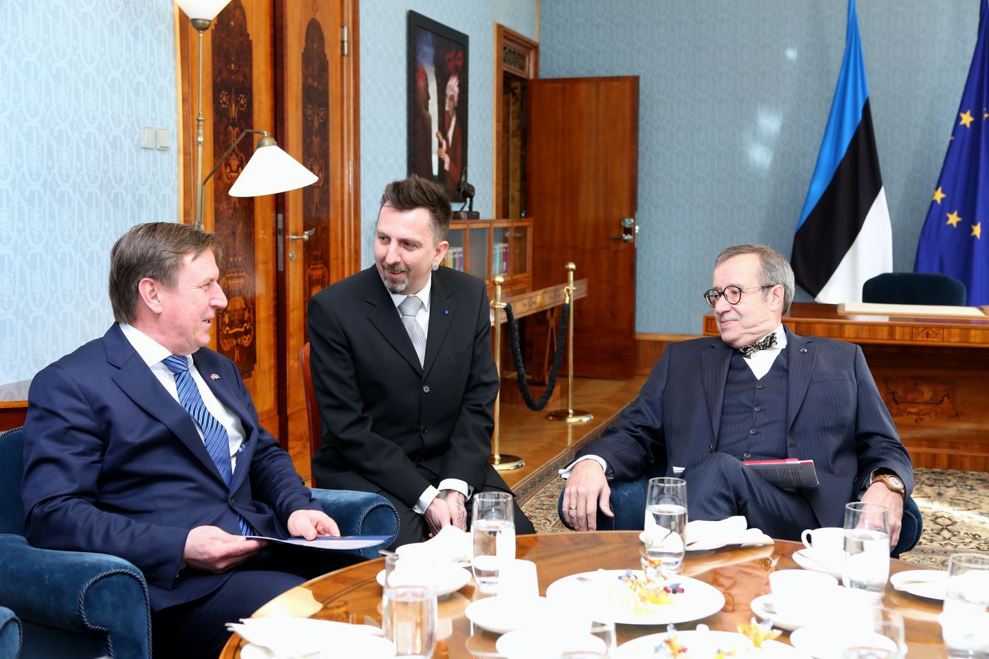 President Ilves kohtus Läti uue peaministriga