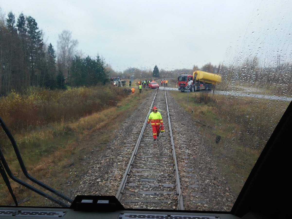 Päästeõppus Pärnumaal! Täna toimus Pulli külas raudtee päästeõppus
