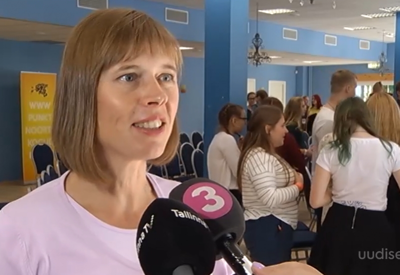 VIDEO! President Kaljulaid avas noorte suvekooli: 16-aastased on igati küpsed valijad!