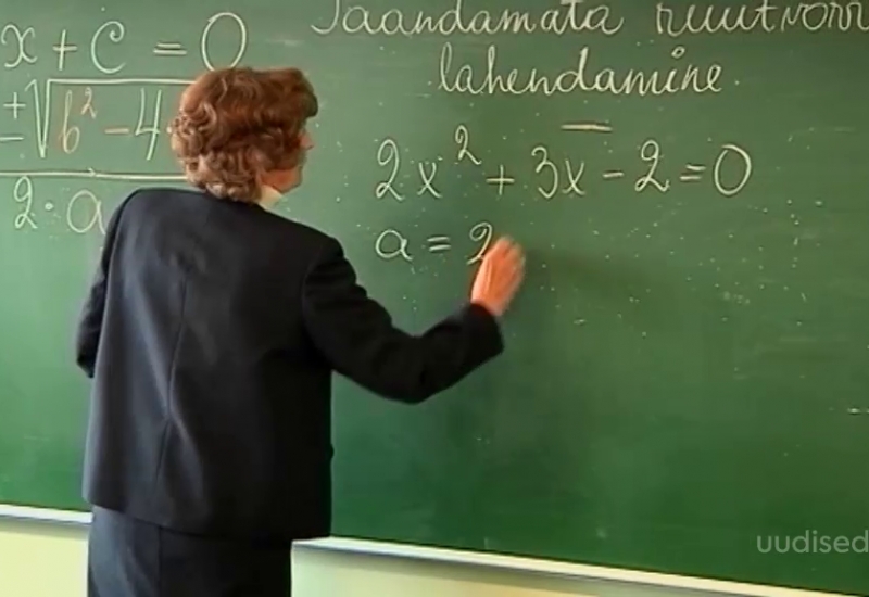 VIDEO! Uuel aastal tõuseb õpetajate keskmine palk 1380 euroni kuus