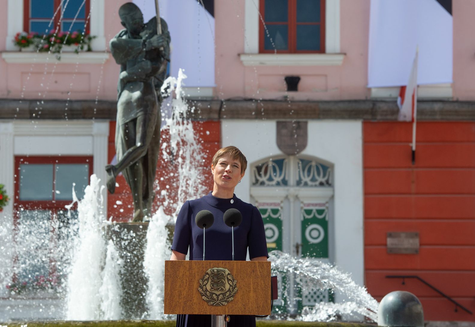 President Kaljulaid riigipeadele Tartus: meid kõiki seob vabadus ja meie riikide iseseisvus