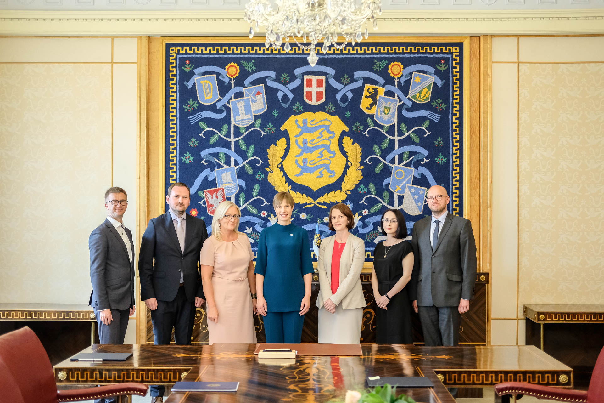 President Kersti Kaljulaid nimetas ametisse 5 kohtunikku