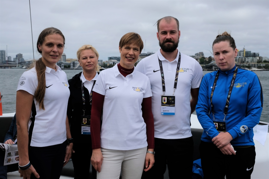 President Kaljulaid Võitmatute Mängudel: olen Eestit esindava meeskonna üle uhke