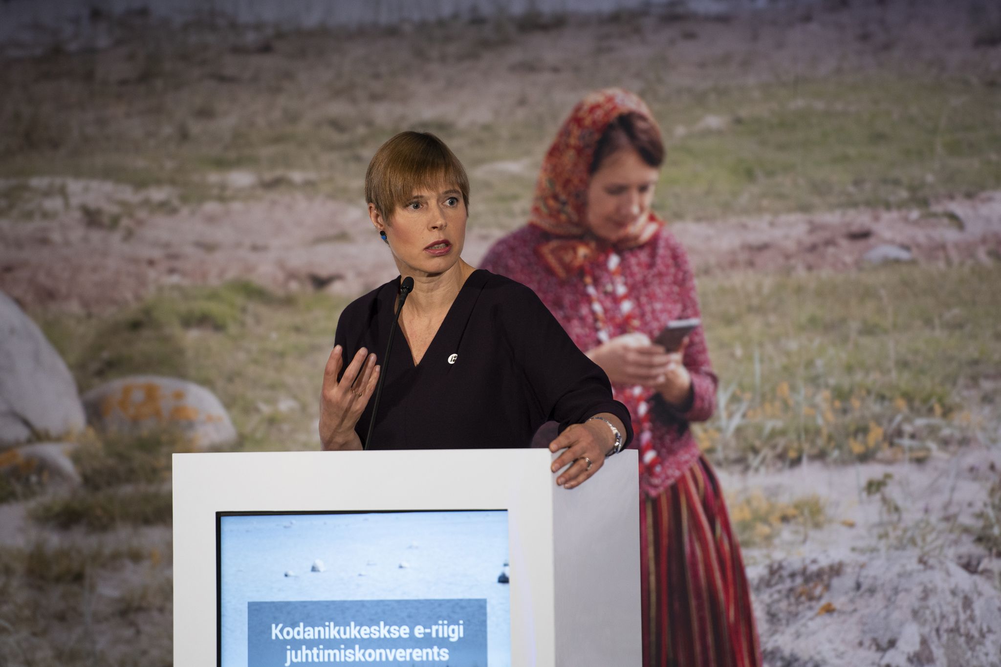President Kersti Kaljulaid e-riigist: meie inimeste nõudmised e-teenustele avalikus sektoris on kõrged