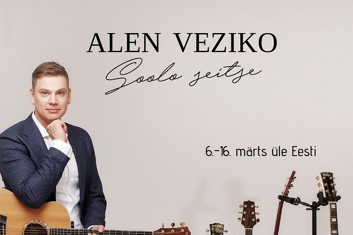 Uus video! Alen Veziko naistepäevatuur on täna Tallinnas