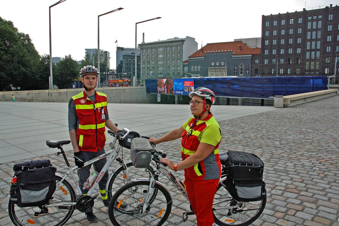 Täna alustas tööd Tallinna kiirabi jalgrattapatrull