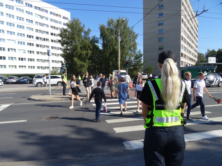 Mupo on kooliaasta esimestel päevadel väljas suurendatud koosseisus
