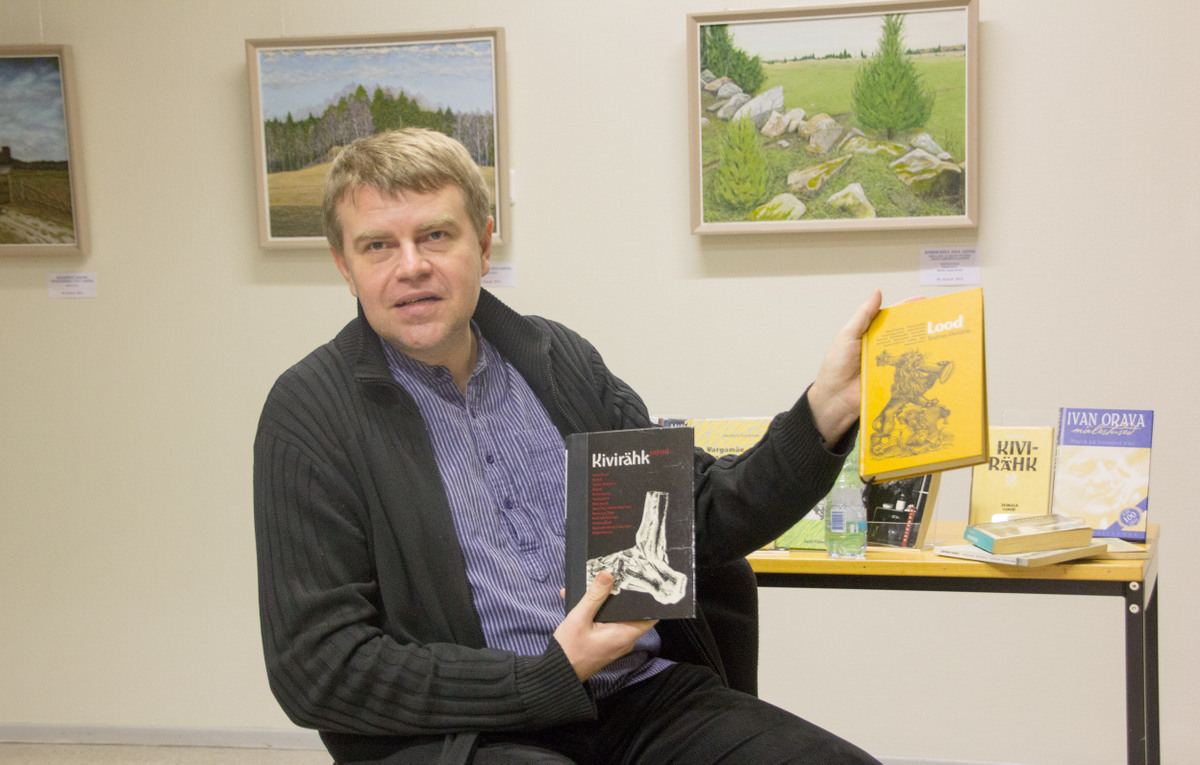 Kajal on täna külas kirjanik Andrus Kivirähk