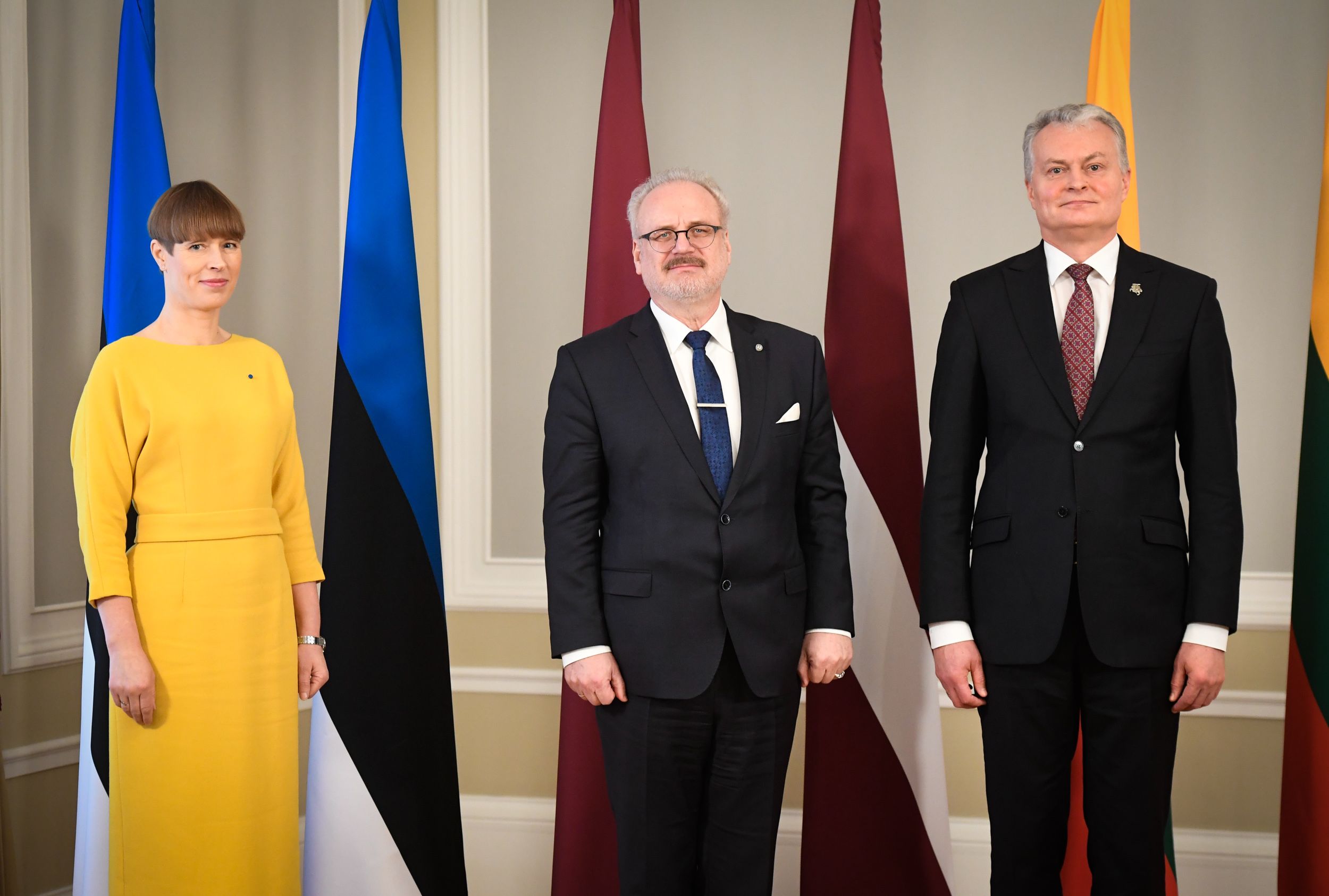 Kaljulaid osales Balti presidentide kohtumisel Riias