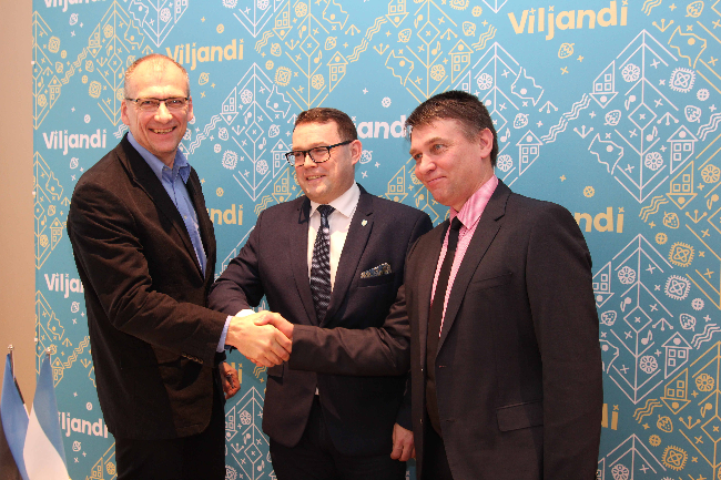 Viljandis allkirjastati 3,1 miljoni euro suurune ehitusleping