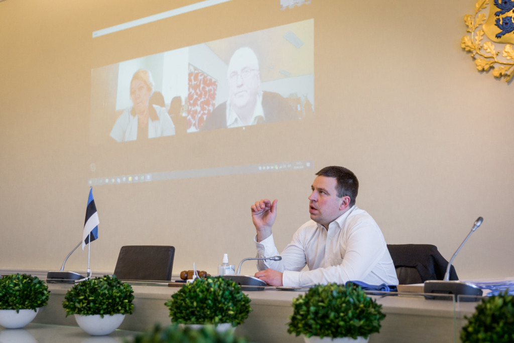 ÜHINE VÕITLUS KOROONAVIIRUSE VASTU I Eriolukorra juht võtab videosilla kaudu ühendust kõigi Eesti kohalike omavalitsustega