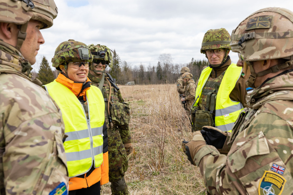 PRESIDENDI VISIIT I President Kaljulaid külastas täna Kevadtormi