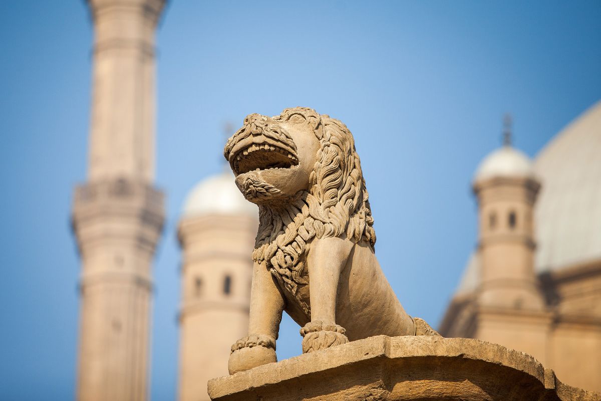 Saladin,Citadel,In,Cairo,Egypt,From,Outside