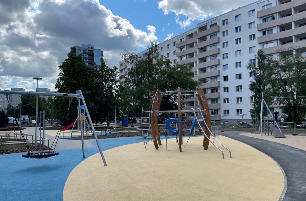 Haaberstis rekonstrueeriti 230 000 euro eest mänguväljakuid