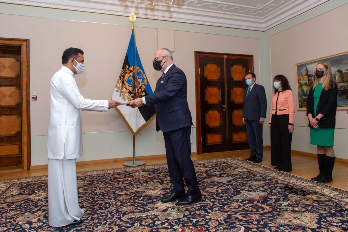 President võttis vastu Uus-Meremaa, Sri Lanka ja Belgia suursaadikute volikirjad