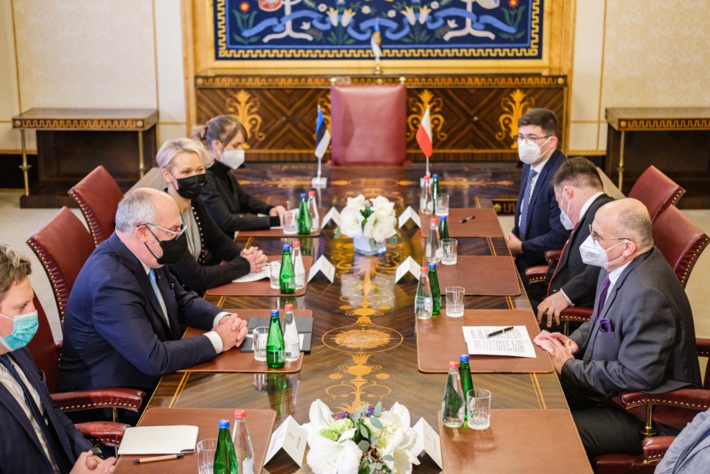 President Alar Karis kohtumisel Poola välisministriga: Venemaa surve tõi esile NATO ja ELi tugeva ühtsuse