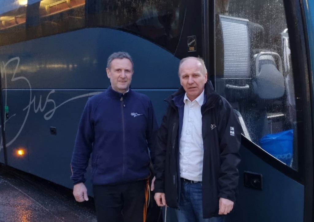 SLAVA UKRAINI I Ettevõtja Tiit Pruuli: bussijuhid lähevad Eesti Pagulasabi juhtnööride järgi ära tooma Kremli mõrtsuka eest pagevaid sõjapõgenikke, kel on Eestis sugulasi