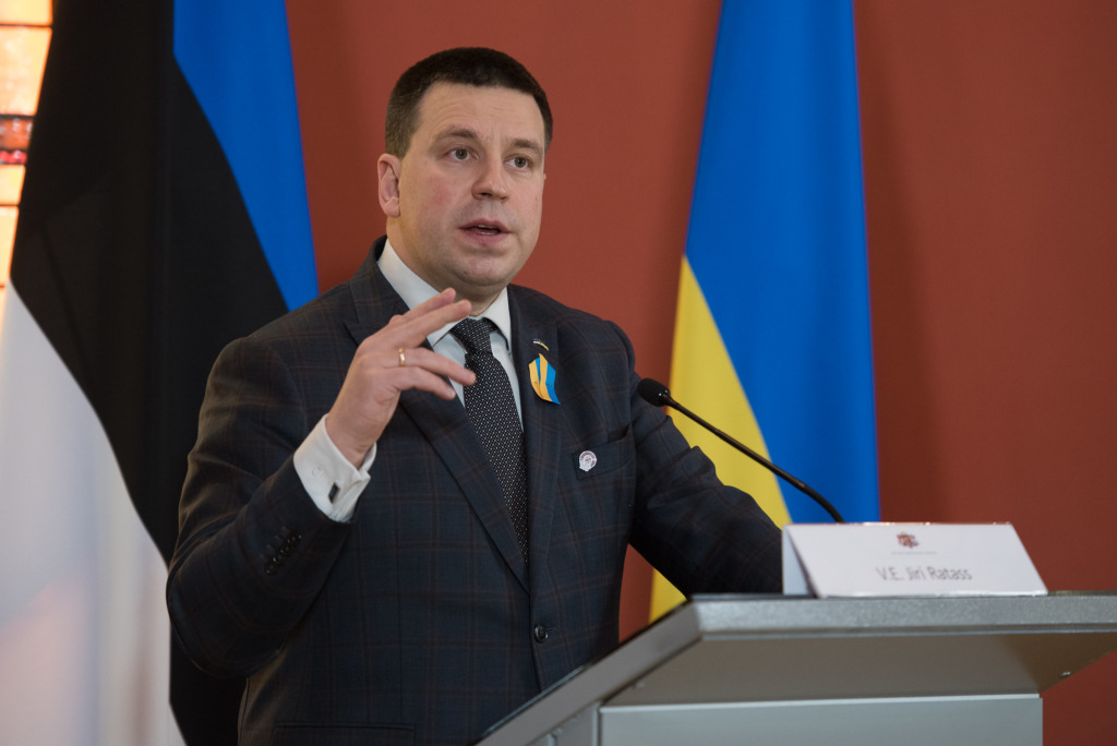 UKRAINA RAHVA TOETUSEKS I Jüri Ratas palub Euroopa Liidu kolleegidel toetada Ukrainale kandidaatriigi staatuse andmist