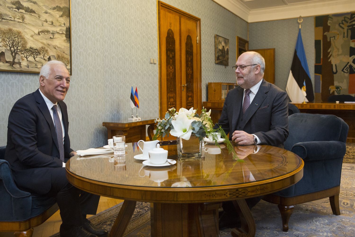 President Karis kohtumisel Armeenia presidendiga: väikeriikidele on tähtis sisemine demokraatlik tugevus