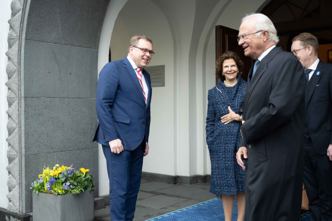 Kohtumine Rootsi kuninga Carl XVI Gustafi ja kuninganna Silviaga