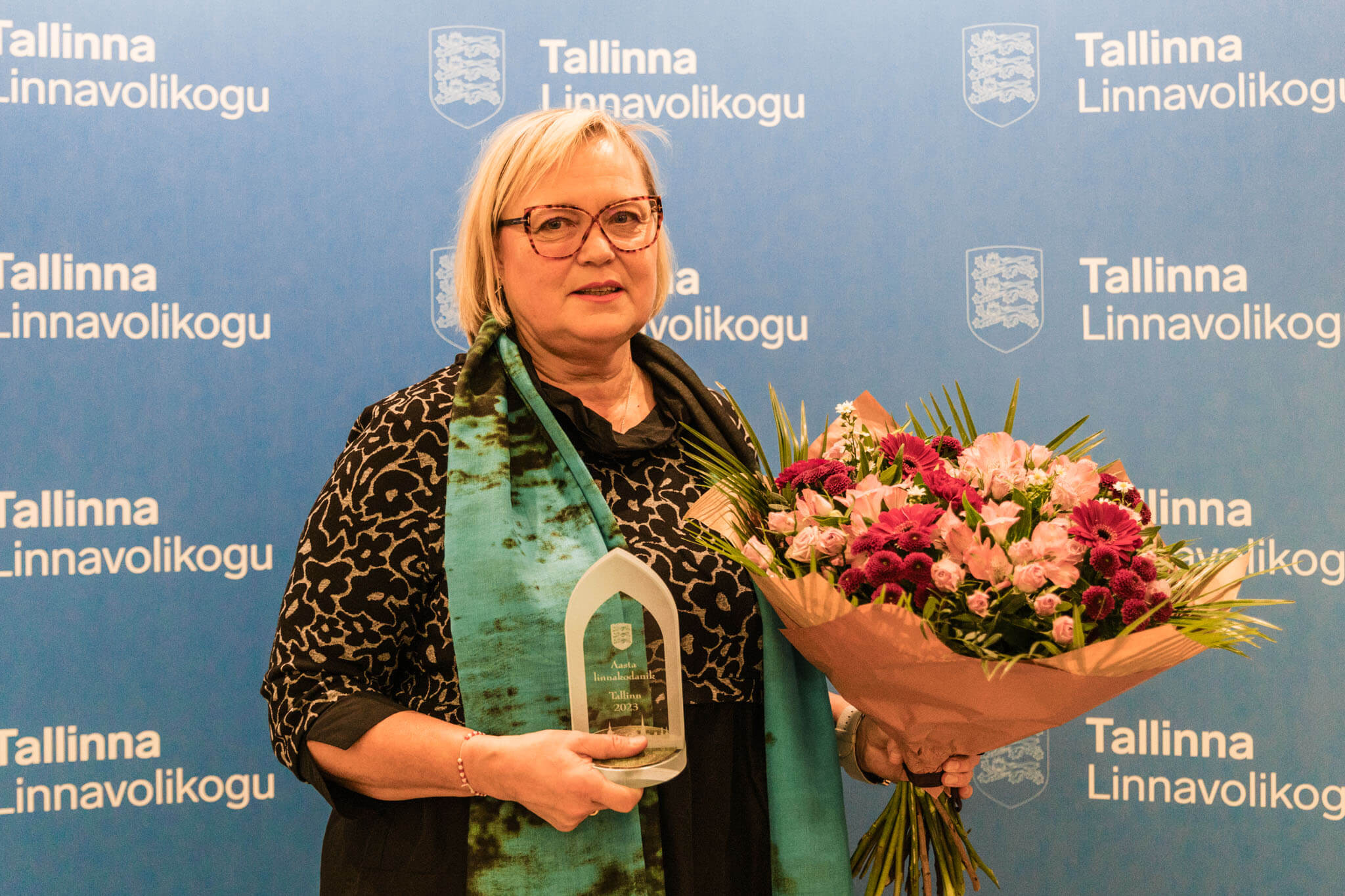 AASTA LINNAKODANIK I Tallinna aasta linnakodanikuks valiti Hildegardi kogukonnaaia eestvedaja Aigi Heinonen
