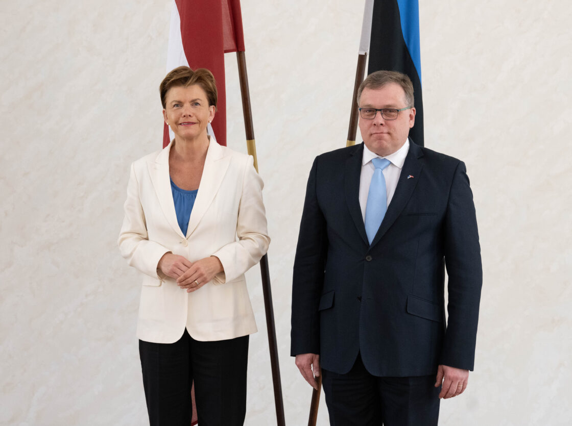 Riigikogu esimees Lauri Hussar ja Läti välisminister Baiba Braže rõhutasid parlamentaarse diplomaatia olulisust