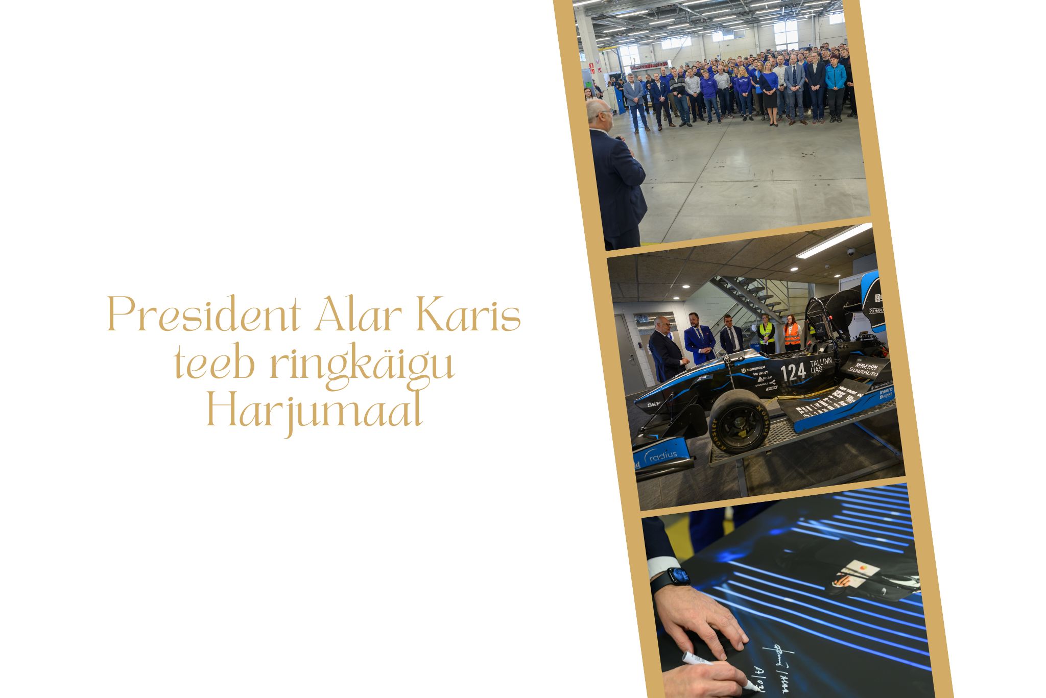 President Alar Karis teeb ringkäigu Harjumaal