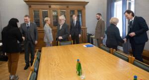 Ukraina parlamendi delegatsiooni visiit. Foto Erik Peinar, Riigikogu kantselei 08